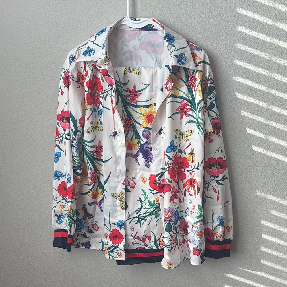 Floral Print Jacket